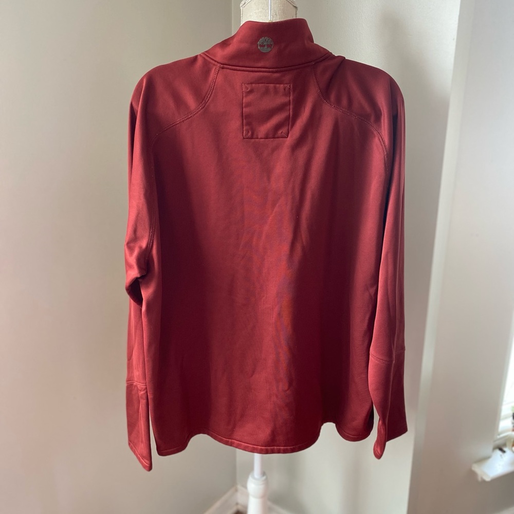 Timberland Rust 1/4 Zip Pullover - image 4